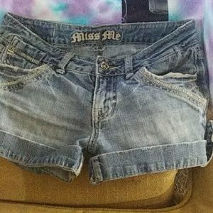 Miss me jean shorts